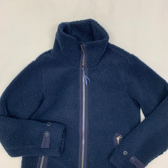 Patagonia Navy Blue Fleece Jacket - Picture 4 of 5